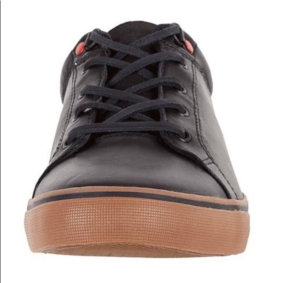 Ugg Brock Luxe Black Fashion Leather Sneaker NWT - Picture 7 of 8